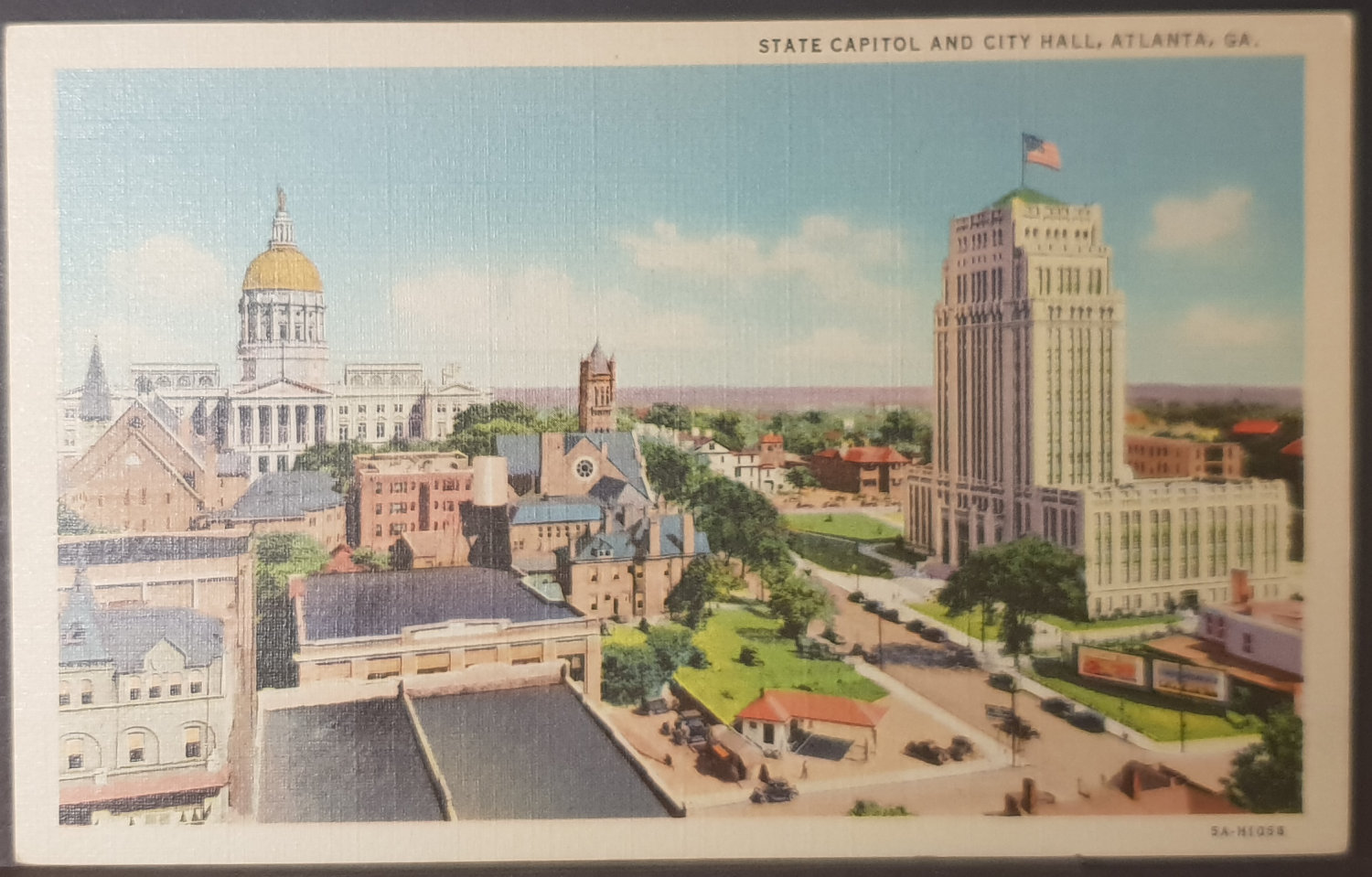 (image for) postcard USA - GA - Georgia #0011